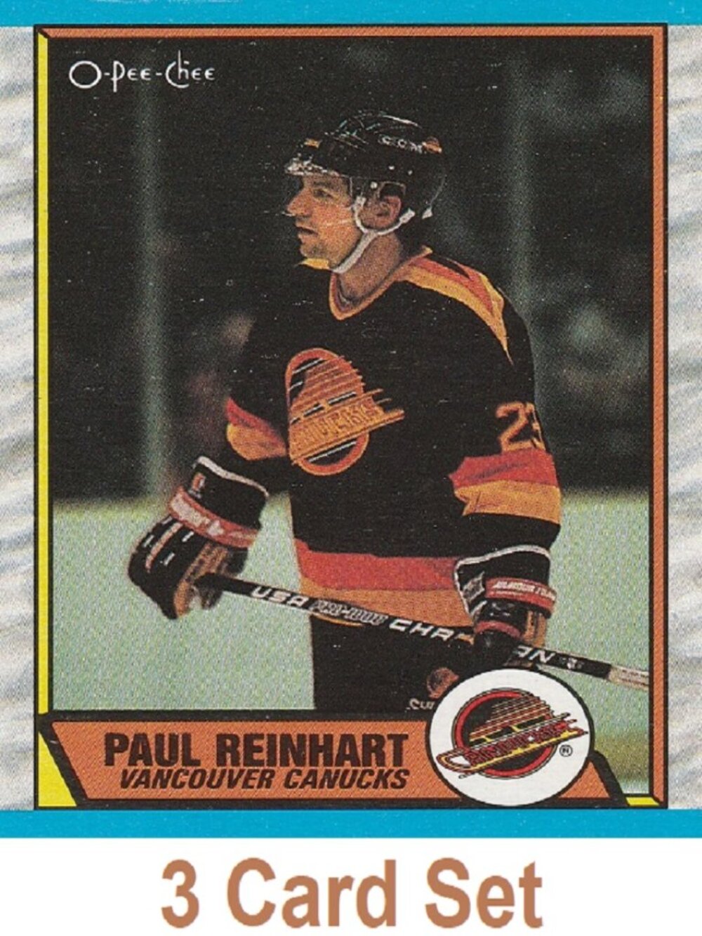 Paul Reinhart Hockey Card Collection